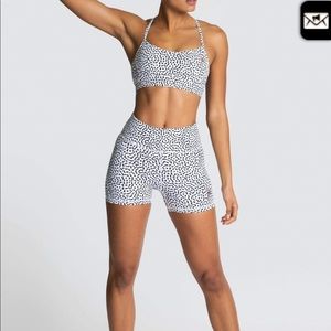 Excel Shorts- White speckle (SOLD OUT)